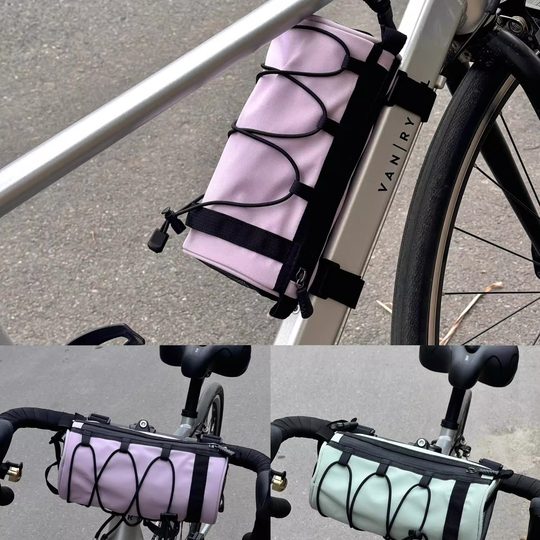 Bicycle Bag, Front Frame Bag, Road Bike Hanging Bag, Mountain Bike Frame Bag, Rear Waterproof Multifunctional Cycling Bag, Storage and Portable