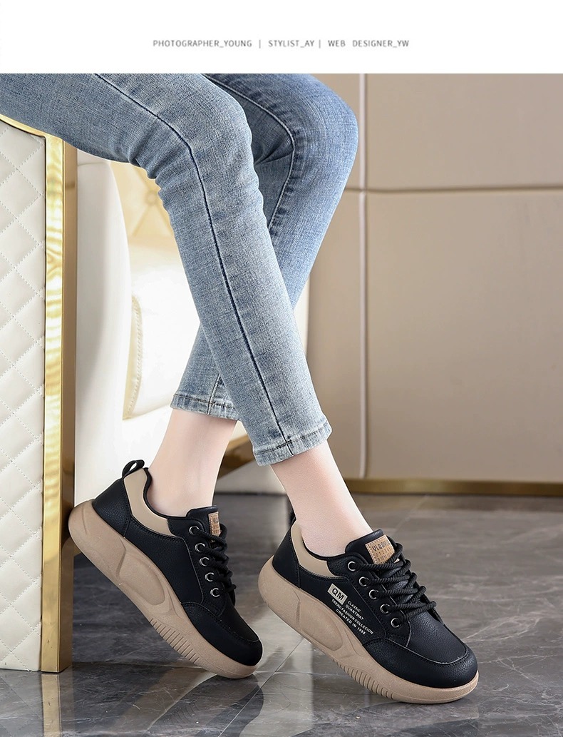 Pantofi sport antiderapanți pentru femei, pentru primăvară și toamnă, cu talpă moale, casual, pentru femei, articol nou 2024_voghion.com