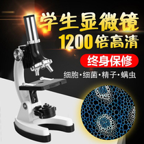 Yukon student childrens microscope science experiment set optical 10000 HD high-power Science introduction