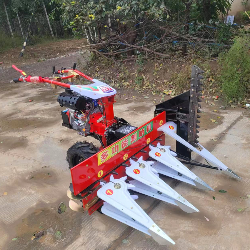 New multifunctional hand-type corn straw harvesters small mint canola clover clover grass Valley subpasta sunburn machine-Taobao