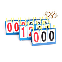 Manufacturer basketball scoreboard 3-digit flip scoreboard 4 school counting referee game scoreboard flip shot