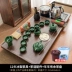 Bộ ấm trà hoàn toàn tự động bàn pha trà đa năng tại nhà đơn giản phòng khách thoát nước kung fu cát tím trà đạo trà biển khay trà bàn trà gỗ giá rẻ bàn trà phòng khách hiện đại Bàn trà