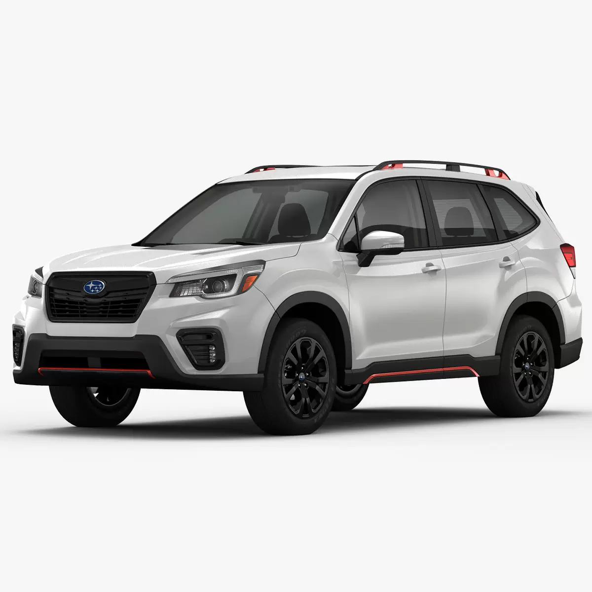 Модель автомобиля 1/24 Subaru Forester из алюминиевого сплава STI Impreza WRX LEGACY Outback XV