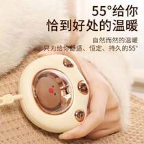 New winter cat paw hand warmer cute pet gift cartoon usb charging hand warmer