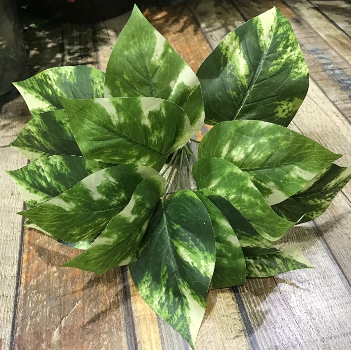 16 Ye Ye Young Youth Simulation Green Leaf Green Plant Wall with Grass Simulation Flower