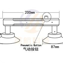 British Airways LCD screen suction cup powerful electronic screen light guide plate disassembly and assembly tool advertising screen vacuum nozzle