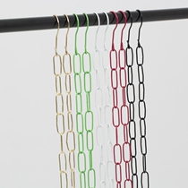 (10 pieces) metal clothes chain hook hanging chain hanging chain clothing store hanging chain iron chain