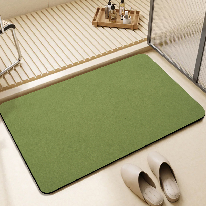 Diatom Mud Soft Mat Bathroom Floor Mat Quick-Drying Household Absorbent Mat Door Mat Toilet Non-Slip Foot Mat Carpet
