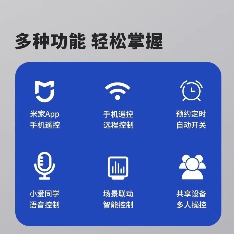 Smart Air Conditioner Socket with Mobile Remote Control Has Been Connected to the Mijia App, with a Timer Switch, 16A, Supports Voice Control