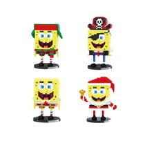 Beledi miniature small particle building blocks 18379-18382 plug-in toys toys