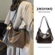 Crossbody Bag, Retro Large-Capacity Underarm Shoulder Bag for Women, 2025 New Style, Light Luxury, Niche, High-End Tote Bag