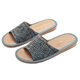 Men and Women Couples' Home Linen Summer Slippers Indoor Wooden Floor Soft-Soled Non-Slip Home Summer Fabric Slippers
