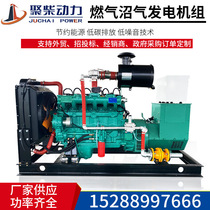75KW pipeline natural gas generator set for oil fields 100KW biogas generator set for breeding farms 150KW biogas generator set
