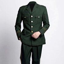In stock olive green Mao Nizi W-dry spring and autumn suit casual suit (tops and pants) W-dry winter long suit