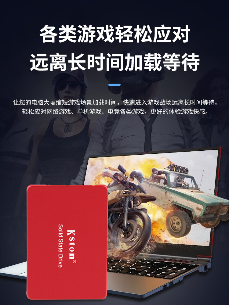 Kingston 256G512G1Tb Solid State Drive Ssd Notebook Desktop Computer 2.5inch Sata3.0 Interface