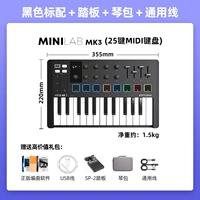 Minilab Mk3 Черно -белый стандарт [педаль + твердый мешок + мобильный телефон Universal Cable]