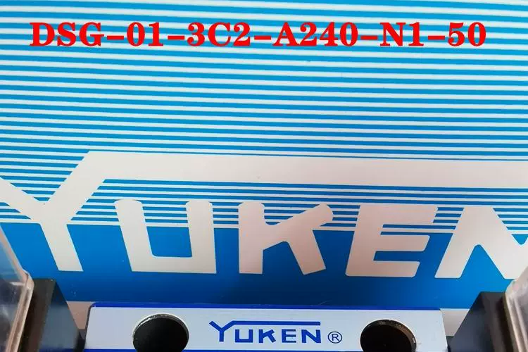 YUKEN Yuci Nghiên cứu dầu van đảo chiều điện từ thủy lực DSG-01-3C4 3C2 2B2 D24 A240 N1 50