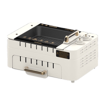 Lijen Roast String Machine Roast Pan Home Automatic Rotary Oven Multifunction Indoor Electric Barbecue Oven Light Smoke Barbecue Machine