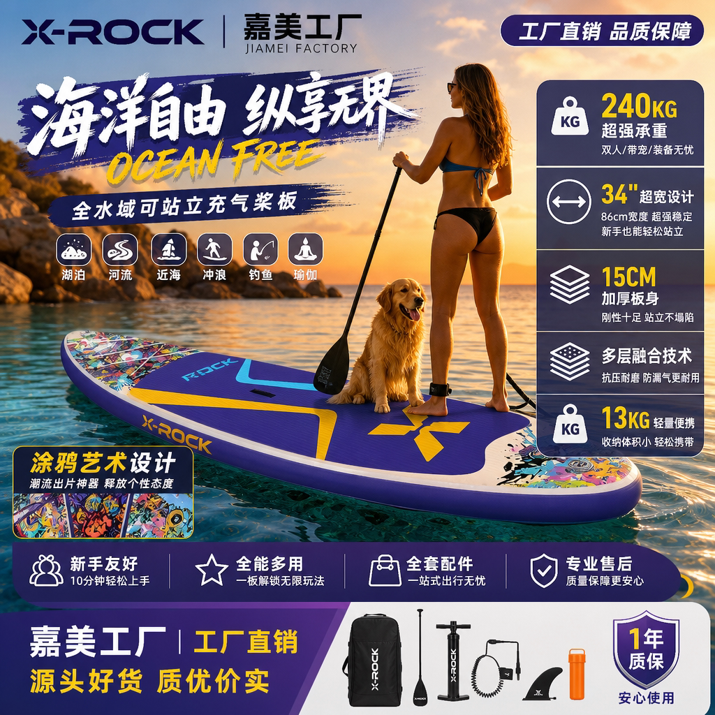 All-Around Inflatable SUP Board - OEM / Wholesale RFQ