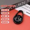Waterproof Touch Screen with Week and Night Light Display Student Water Drop Pocket Watch Pendant Watch High-Definition Digital Hanging Electronic Watch