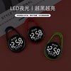 Waterproof Touch Screen with Week and Night Light Display Student Water Drop Pocket Watch Pendant Watch High-Definition Digital Hanging Electronic Watch