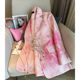 2023 new high-end pink gradient color suit jacket female spring and autumn small temperament casual small suit