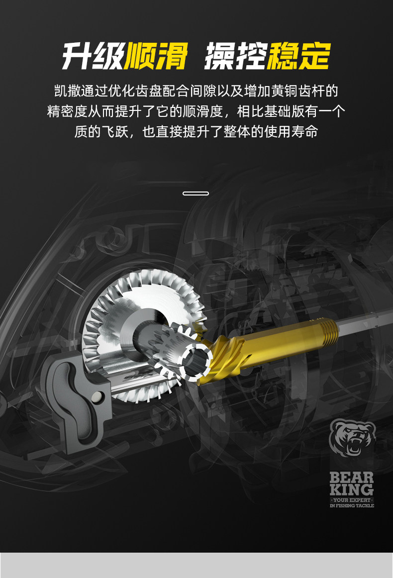 熊王 凯撒海钓纺车轮(图17)