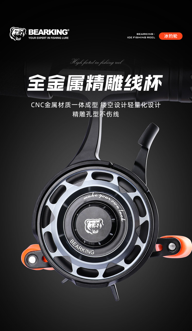 高脚冰钓轮鱼线轮(图9)