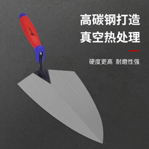 Anmao Fujian brick high carbon steel brick masons trowel bricklayers trowel construction site wall shovel blade construction high carbon steel