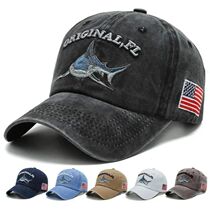 baseball caps men Shark American Flag men hats Animal Snapba