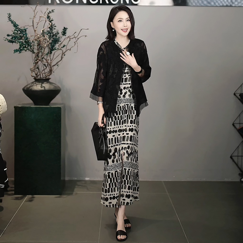 Rongrong Forest Dance Rongrong Lyocell Linen Blend Geometric Print Sleeveless Dress F-Z0369 Rongrong Forest Dance Rongrong Lyocell Linen Blend Geometric Print Sleeveless Dress F-Z0369