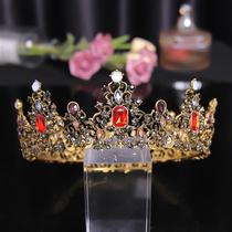 Bridal Crown Headwear Wedding Birthday Crown Headdress Rhine