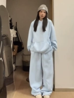 Синий утепленный комплект