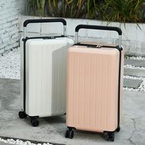 TAO wide trolley suitcase for women mid-mounted high-value boarding case 20-inch trendy trolley suitcase for men with universal wheels for travel