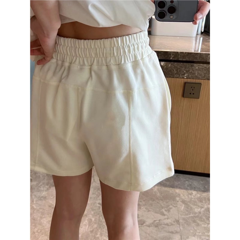 Casual Softsteme Sports Shorts for Women, Summer Thin Five-Point Shorts, High-Waisted and Slimming