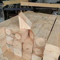 Wooden wedges triangular wooden plugs foreign trade container wooden tenon pads decoration wooden door window and wall construction site slide rail wooden blocks