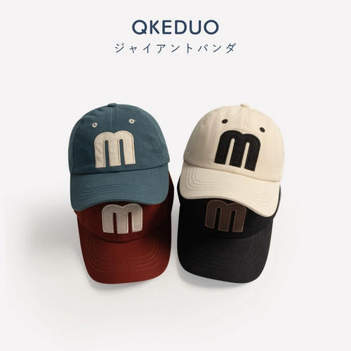 Детская ретро кепка, модная бейсболка для мальчиков, универсальная шапка, летняя солнцезащитная шляпа, с вышивкой, в корейском стиле