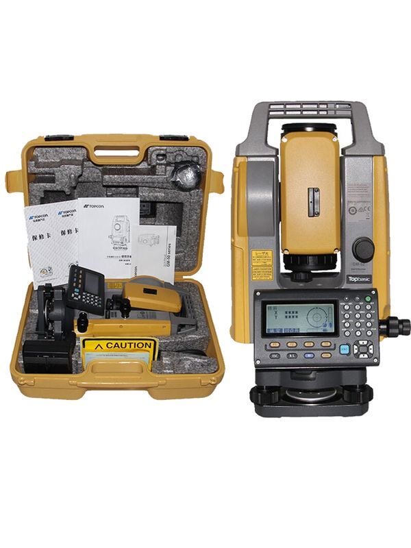 Тахеометр 拓普康gm-52全站仪高精度工程测绘放样道路工程测量gts-2002仪器 Topcon