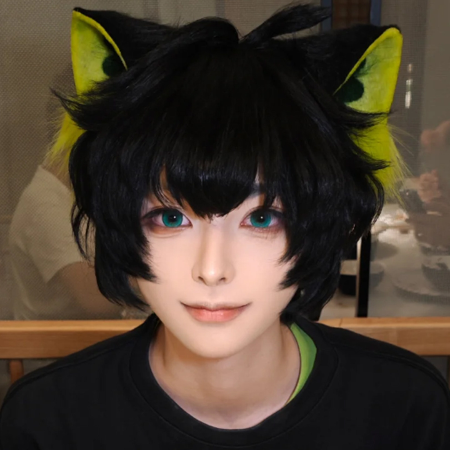罗小黑cos假发，动漫正太圆头皮全头套细节控福音_COSPLAY配件_淘宝游戏网