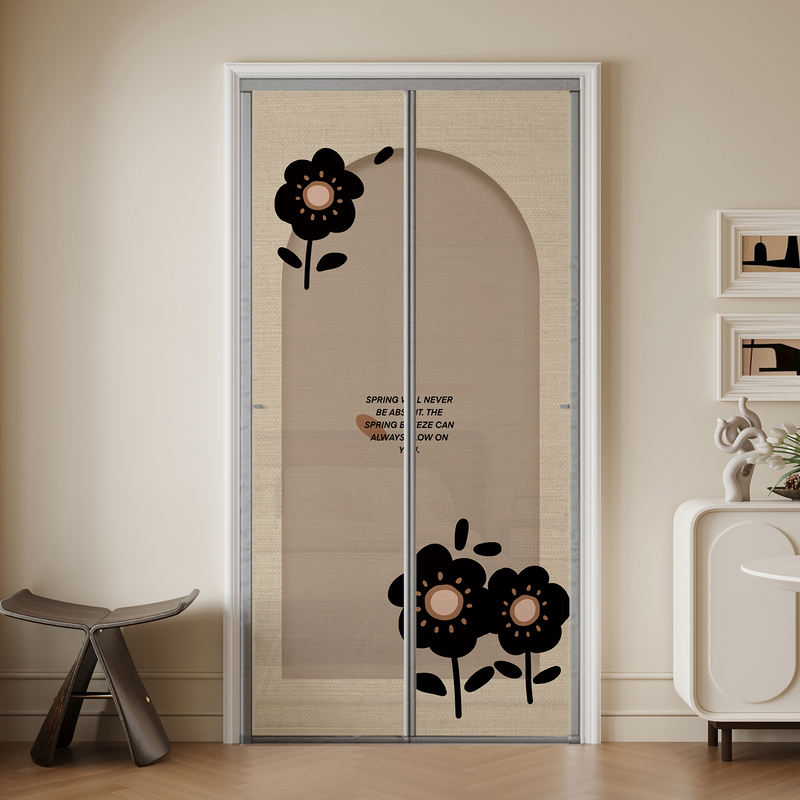 Anti-Mosquito Door Curtain, Room Divider Curtain, Bedroom Curtain with Magnetic Strips and Velcro, New 2026 Model, Privacy and Privacy Protection Curtain Anti-Mosquito Door Curtain, Room Divider Curtain, Bedroom Curtain with Magnetic Strips and Velcro, New 2026 Model, Privacy and Privacy Protection Curtain