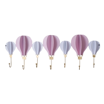 (Self-operated by Juran Home) You can live in a minimalist hot air balloon seven-link hook wall-mounted bathroom entrance wrought iron hook