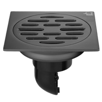 Submarine floor drain gun gray 304 stainless steel deodorizer bathroom anti-blocking and anti-reflection general flagship store official
