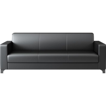 Dongwo Yueshun office sofa coffee table combination modern simple business reception reception small leather art office