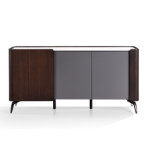 German brand Domicil snow mountain stone matte slate sideboard