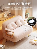 Dongwo Yijia Wood Sofa Bed Folding Dual-Purpose 2024 New Living Room Balcony Multifunctional Retractable Sofa Folding Bed