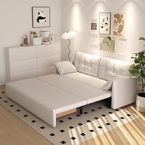 Xiaocai Elephant Ears Folding Sofa Bed All-in-One Small Apartment Pull-out Multi-Function Living Room Internet Celebrity New Style