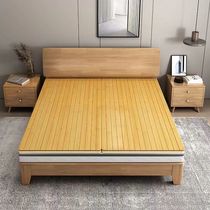 Xiaoyun bamboo waist-protecting hard bed pads household bamboo bed planking double mattress spine-protecting folding mat