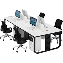 Dongwo Aixing staff desk screen combination simple modern office staff desk and chair combination