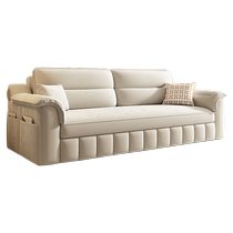 Baiying 2024 new foldable sofa bed small apartment all-in-one multifunctional storage invisible bed