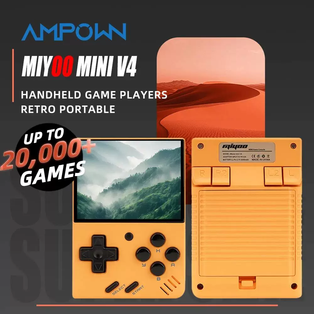 [AMPOWN Miyoo Mini V4 Consoles Handheld Game Players 2.8'' IP]